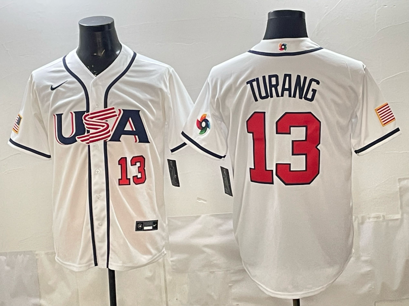 Men 2026 World cup white MLB Nike jersey 001015